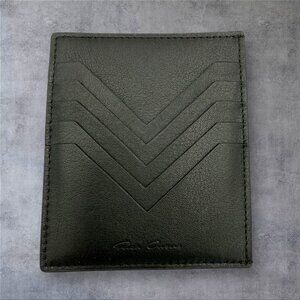 Rick Owens Black Porterville Square Card Holder - NWOT